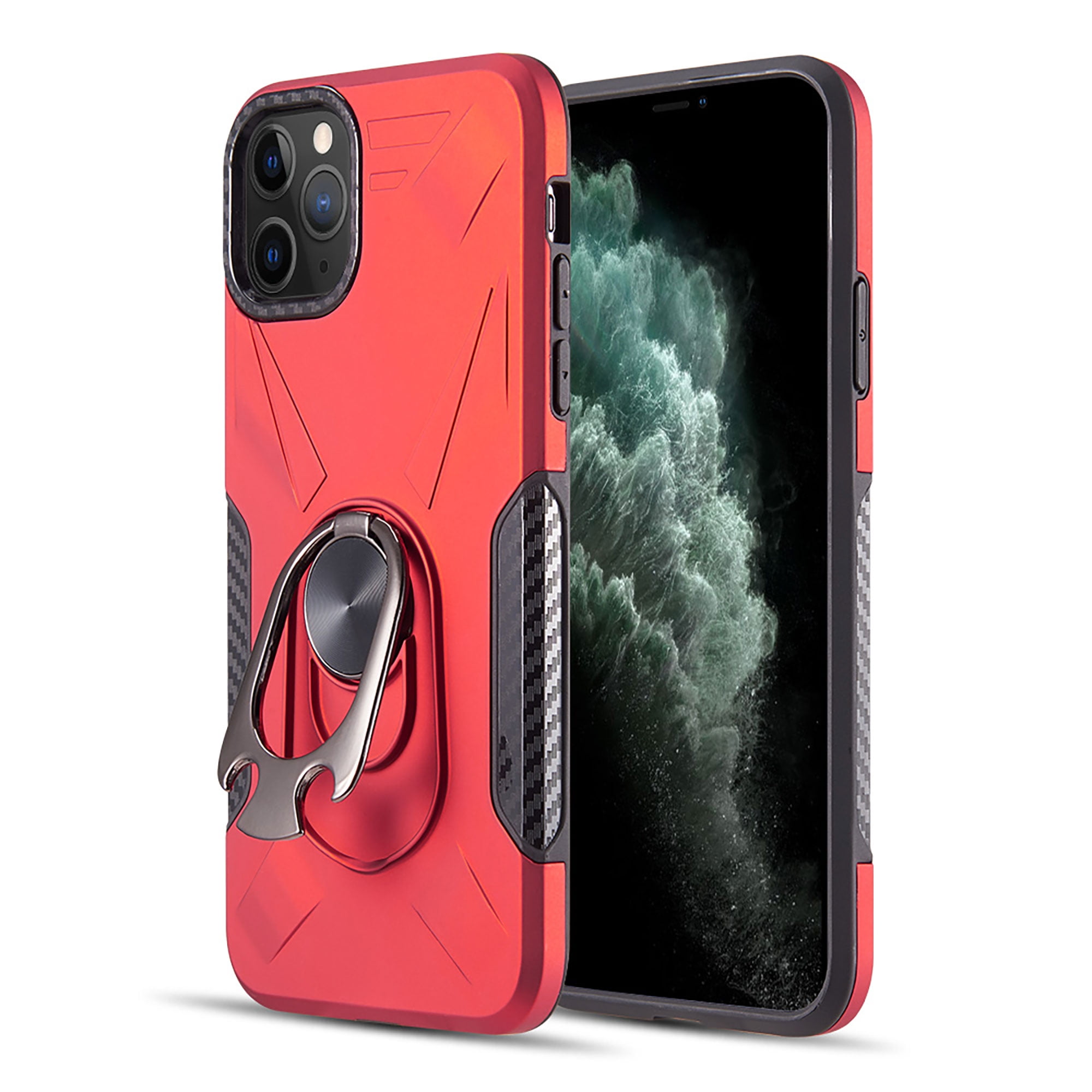 Strong Hybrid Case Bottle Opener Kickstand for Apple iPhone 11 Pro