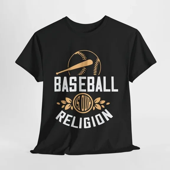 Strong In Christ T-Shirt S-5XL, Baseball Is Our Religion Shirt, Bible Strength Shirt