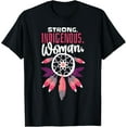 thumbnail image 1 of Strong Indigenous Woman, Cherokee Native Indigenous T-Shirt, 1 of 4