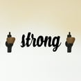 thumbnail image 1 of Strong - Inspiring Solid Steel Home Decor Decorative Accent Metal Art Wall Sign, 1 of 3