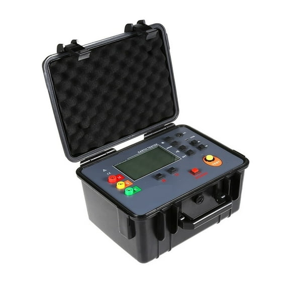 Strong Inteerence Insulation Resistance Tester 3 Phase Motor Grid System Ground Impedance Detector 0.01-3000 ,Easy to Use