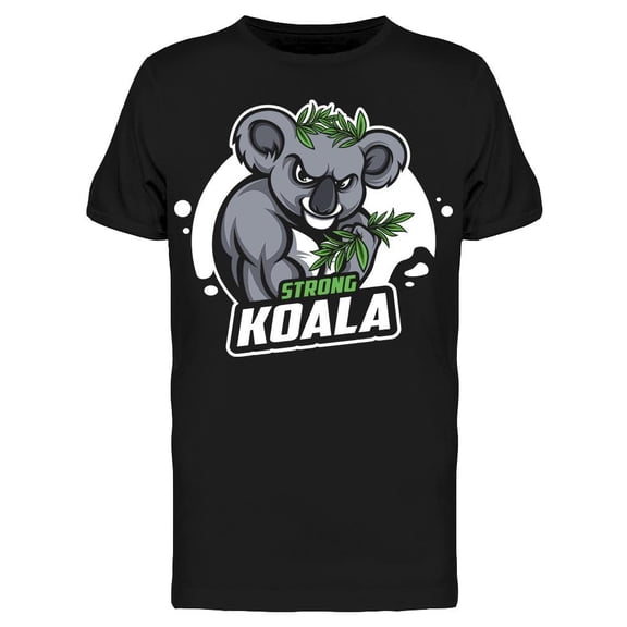 Strong Koala T-Shirt Men -Image by Shutterstock, Male x-Large