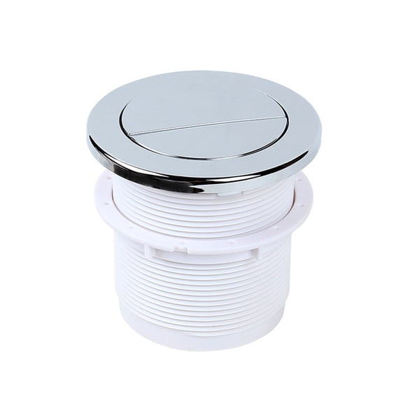 Strong Large Diameter Double Drain Valves Pneumatic Button Easy Press Pneumatic Double Drain Valves for Toilet Systems