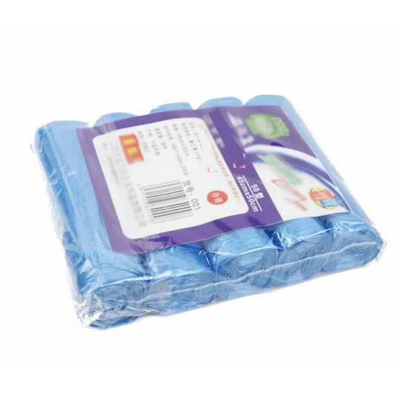 Strong Leakproof Trash Bags - Multicolor Garbage Bin Liners for Home, Office, Kitchen, and Bathroom【5 Count】