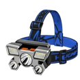 thumbnail image 1 of Strong Light Headlight Led Five-head Aircraft Light Usb Charging Head-mounted Small Flashlight Outdoor Headlight, 1 of 5