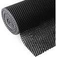 thumbnail image 1 of Strong Long Size 12In X 20Ft Shelf Drawer Liner, Non-Adhesive Non Slip Durable for Drawers, Shelves, Cabinets, Storage, Kitchen and Desks(Black), 1 of 6