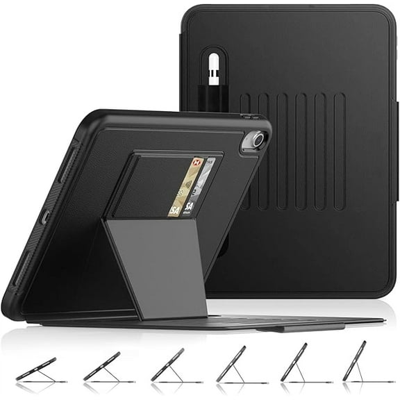 Strong Magnetic Case for iPad (A16) 11th/10th Generation 11''/10.9'', Model: A3354/A3355/A3356 A2757/A2696/A2777 (Black)