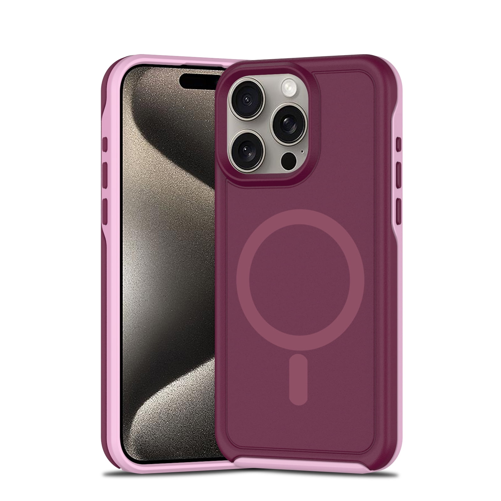 Strong Magnetic Case For IPhone 16 Pro [Compatibilty With MagSafe