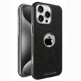 thumbnail image 1 of Strong Magnetic Case for iPhone 14 Pro Max, [Compatible with Mag-Safe] Matte Luxury PU Leather Cover Logo Hollow Slim Shockproof Protective Phone Case for iPhone 14 Pro Max, Black, 1 of 11