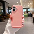 thumbnail image 1 of Strong Magnetic Case for iPhone 16 Plus [Compatibilty with MagSafe] Protective Shockproof Heavy Duty Anti-Fall Dropproof Protective Durable Cover Phone Case for iPhone 16 Plus,Pink, 1 of 9