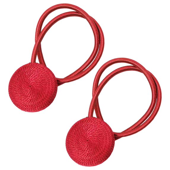 Strong Magnetic Curtain Tiebacks, 2Pack Upgrade Magnet Modern Curtain Holdbacks Decorative Tie Backs for Drapery Window Treatment Decor