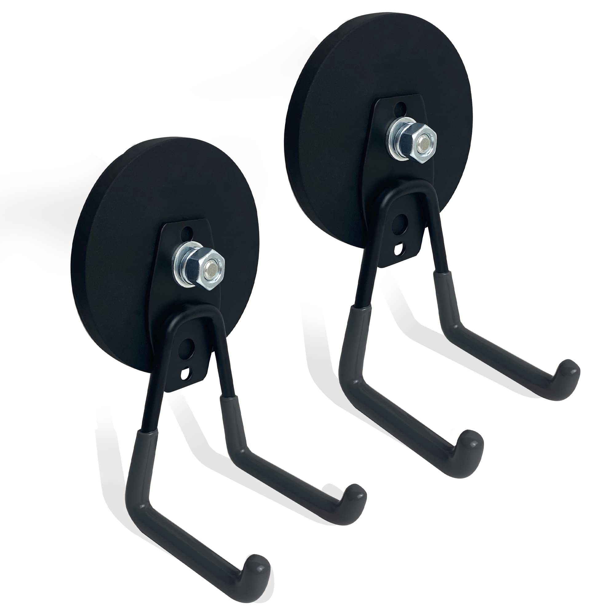 Strong Magnetic Hooks  45lbs Garage Utility Heavy Duty For Hanging Yard Tools Extension Hose Power Workshop Organization Outdoor Indoor