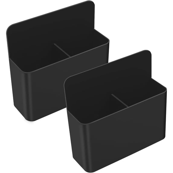 Strong Marker Holder, Dry Erase Marker Holder Ideal for Board, Fridge Door, and Locker, Black