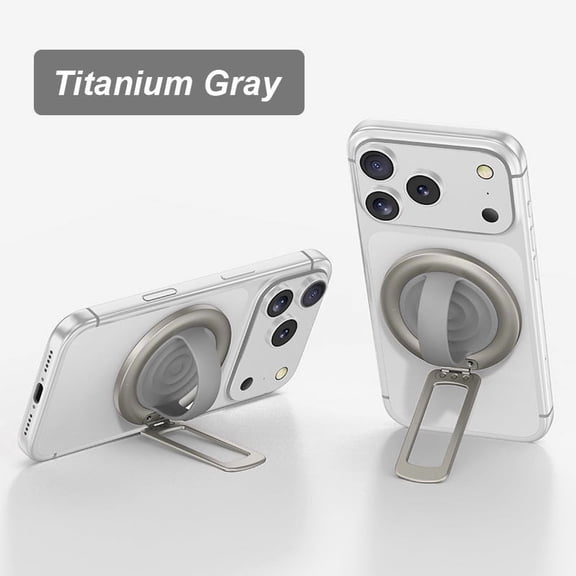 Strong Magnetic Phone Ring Holder,360° Rotation Cell Phone Grip Stand Finger Ring Kickstand,Magnetic Phone Ring Holder,multifunctional Desktop Phone Bracket