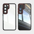 thumbnail image 1 of Strong Magnetic for Samsung Galaxy S23 Plus Phone Case, [Compatible with Magsafe][Anti Yellowing] [Camera Lens Protector]Slim Thin Shockproof Protective Cover for Samsung Galaxy S23 Plus, Blackred, 1 of 5
