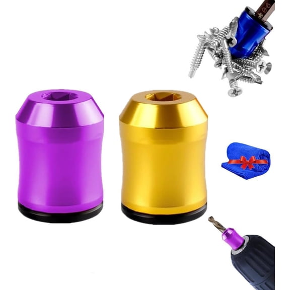 Strong Magnetic Screw Ring For Drill, Strong Magnetic Screw Ring - Never Drop Another Screw Again, For Drill Tools Household Repairs Mechanics Carpenters