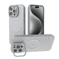thumbnail image 1 of Strong Magnetic for iPhone 14 Case, Military Grade Drop Protection, Compatible with MagSafe, Built-in Camera Cover Kickstand, Matte Slim Phone Cover for iPhone 14, Gray, 1 of 4