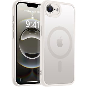 Strong Magnetic for iPhone 16e Case [Compatible with Magsafe] [Full Camera Protection] Slim Translucent Matte Shockproof Cover for iPhone 16e Phone Case 6.1'',Stone