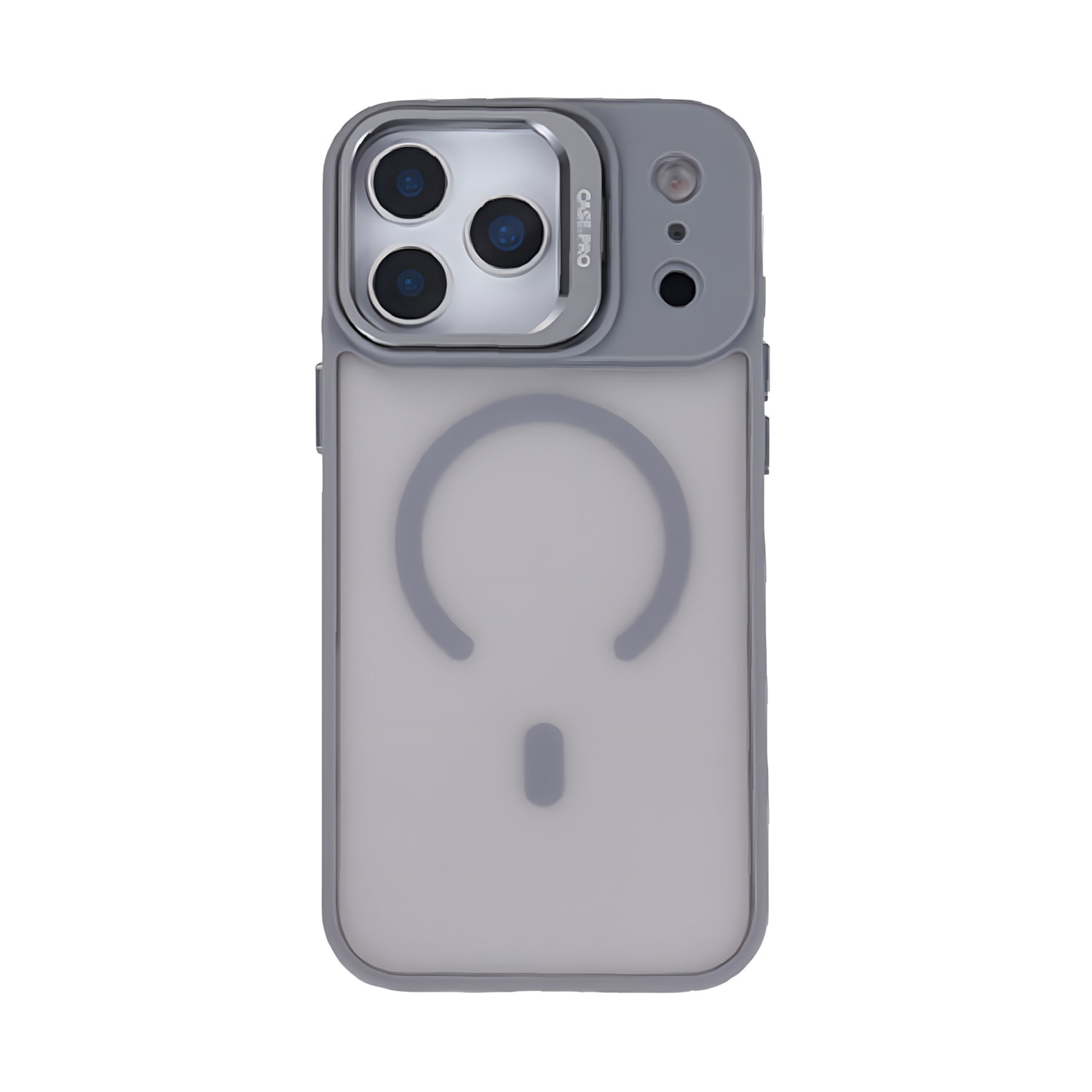 Strong Magsafe Camera Stand Case for iPhone 17 Pro Max - Gray