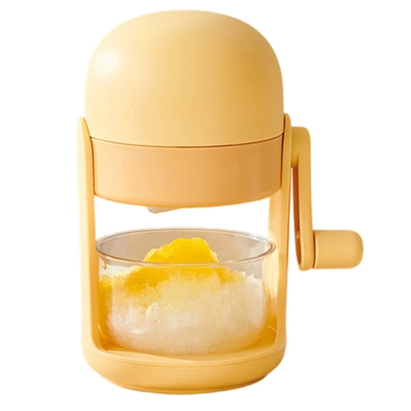 Strong Manual Snow Cone Machine With Removable Parts For Quick Cleaning