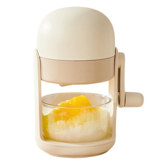 Strong Manual Snow Cone Machine With Removable Parts For Quick Cleaning