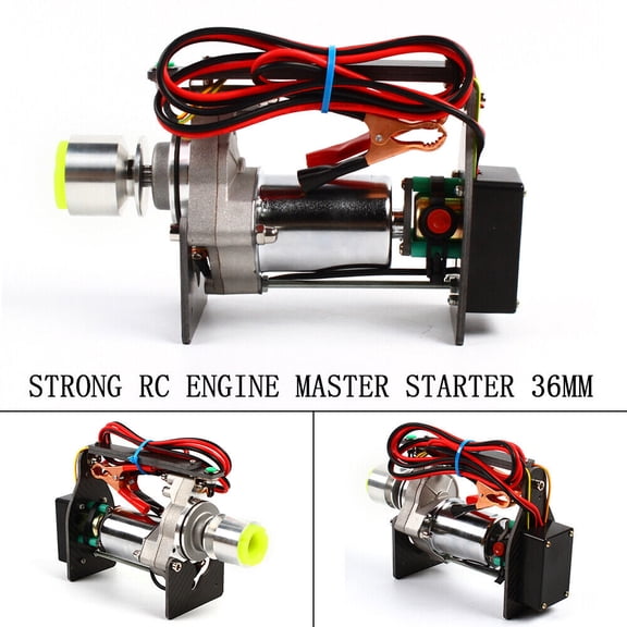 Strong Master Starter for 15-80CC Gasoline Engine RC Airplane Part 36mm 6:1 Gear