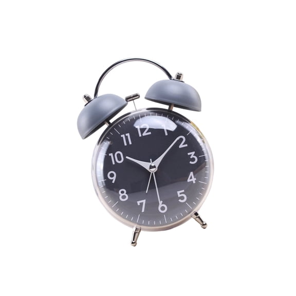 Strong Metal Alarm Clock Loud Ringing Sound Simple Operate Adjusters Exemplary For Elderly And Security