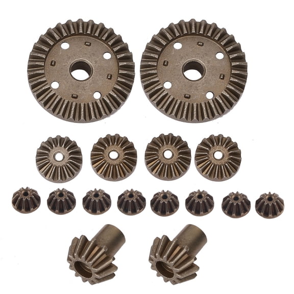 Strong Metal Gear Upgrade Parts, Durable Gear, for Wltoys 12428 12423 RC Car Model