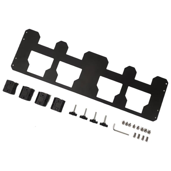 Strong Mild Steel Tool Storage Rack Easy Installation Lacking Drilling Upgraded Office Efficiency For Equipment