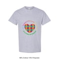 thumbnail image 1 of Strong Neurodiversity Advocate Graphic For Autism Awareness Unisex T-Shirt, up to size 5XL, 1 of 2