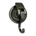 thumbnail image 1 of Strong, No-Drill Suction Cup Hooks in Antique Bronze， Flower Garland Hook Electroplated and Polished Finish with Powerful Suction for Use on Glass in Kitchens Bathrooms and Lavatories., 1 of 4