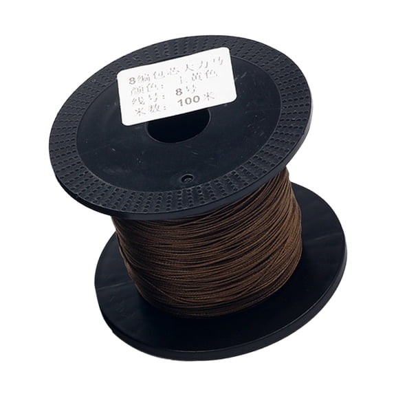 Strong Nylon Line 100m 8 Strands Braided Fishing Line Sea Saltwater Fishing Weave Wire Casting Line Rope