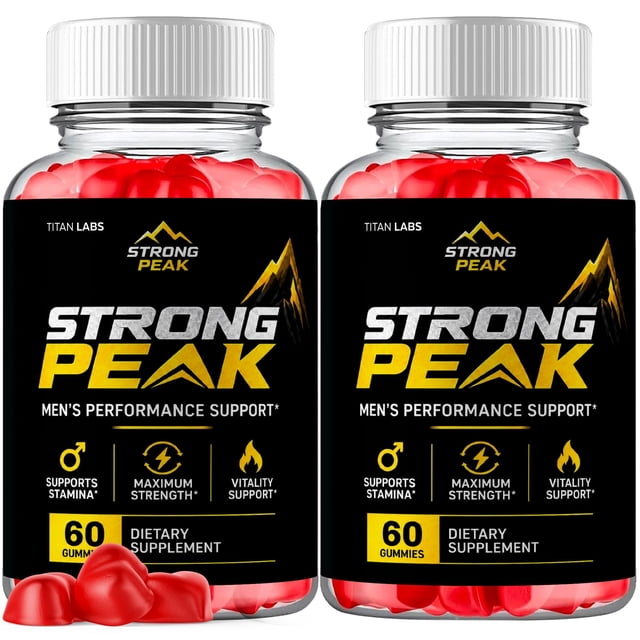 Strong Peak ACV Male Gummies Advanced Formula Vitamin Supplement ...