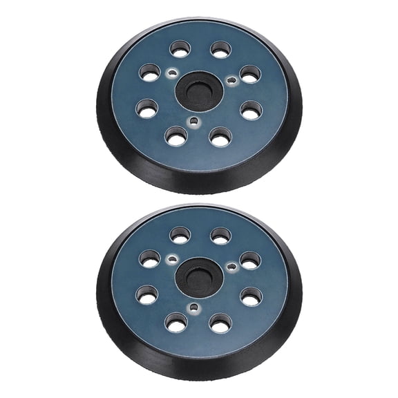 Strong Plastic 5Inch Car Polishing Pad Sanding Disc With 8Hole Dust Collection For Effective Power Tool Grinding