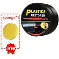 thumbnail image 1 of Strong Plastic Restoration Waxes with Protective Coating Multipurpose Plastic Revitalizers Polish Sponge for Vehicles, 1 of 8