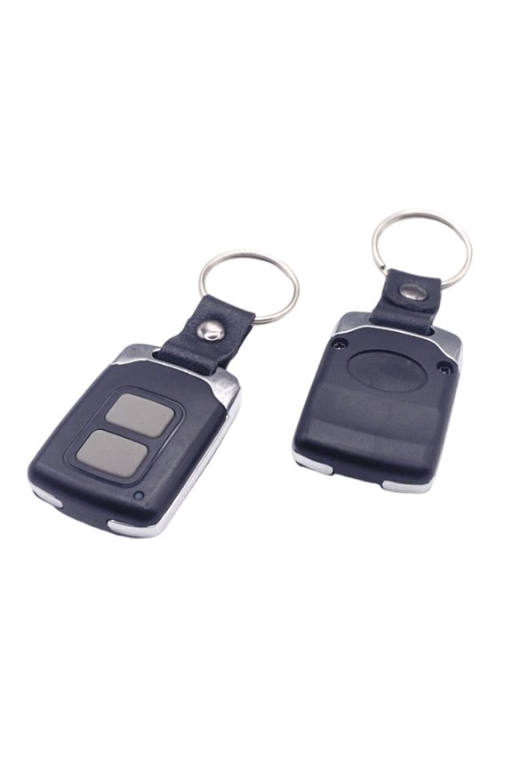 Strong Plastics Keychain Remote Control for Garage Doors - Lightweight Compact Replacement, Opener Compatibility