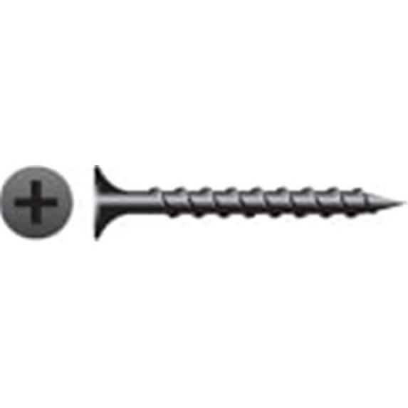 Strong-Point 6 x 1.12 in. Phillips Bugle Head Screws Coarse Thread Phosphate Coated Box of 10000
