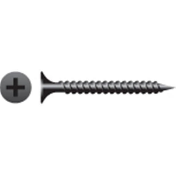 Strong-Point 822 8 x 2.50 in. Phillips Bugle Head Screws Fine Thread Phosphate Coated Box of 2 500