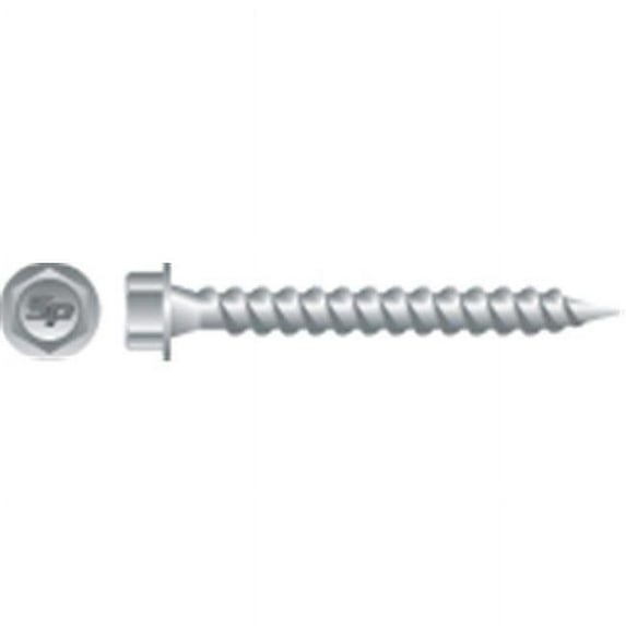 Strong-Point 9-15 x 3 in. Unslotted Indented Hi-Hex Washer Head Screw with Shoulder Strong Shield Coated Box of 1 500