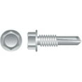 thumbnail image 1 of Strong-Point H1264 12-14 x 4 in. Unslotted Indented Hex Washer Head Screws  Zinc Plated  Box of 500, 1 of 3