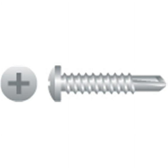 Strong-Point P66 6-20 x 0.75 in. Phillips Pan Head Screws Zinc Plated Box of 10 000