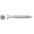 thumbnail image 1 of Strong-Point XQ832NZ 8 x 2 in. Square Drive Flat Head Screw with Nibs Particle Board Screws  Zinc Plated  Box of 3 500, 1 of 1