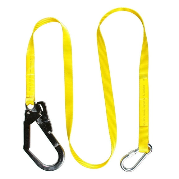 Lightweight Steel Climbing Harness with 180cm Polyester Webbing Hook Safety Belt for Mountaineering & Industrial Use