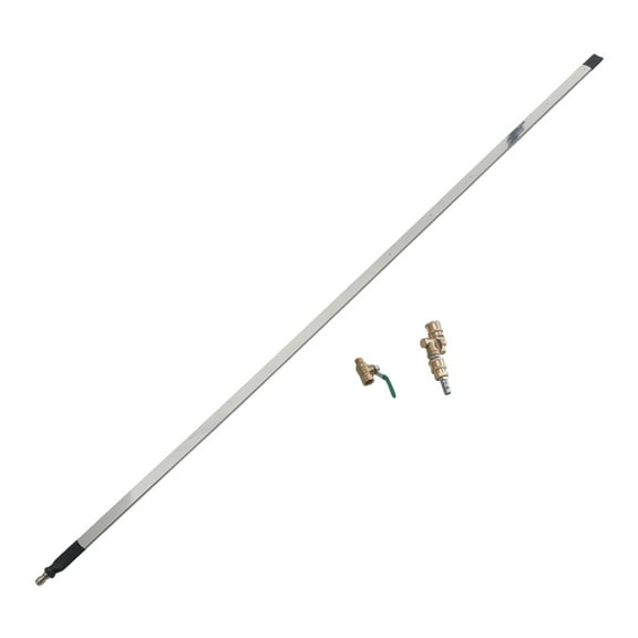 Strong Radiator Cleaner Tool with Reinforced Fittings Radiator Pressure Washer Nozzle for Automotive Deeping Cleaning