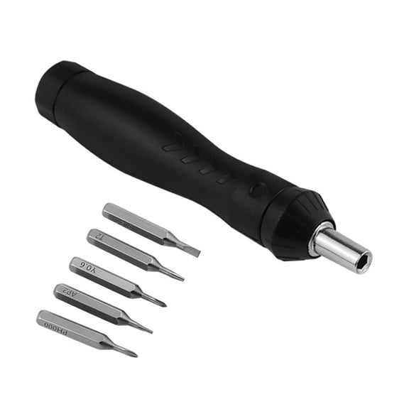 Strong Ratcheting Screwdriver Set Rotating End Cap Upgrades for Tight Space