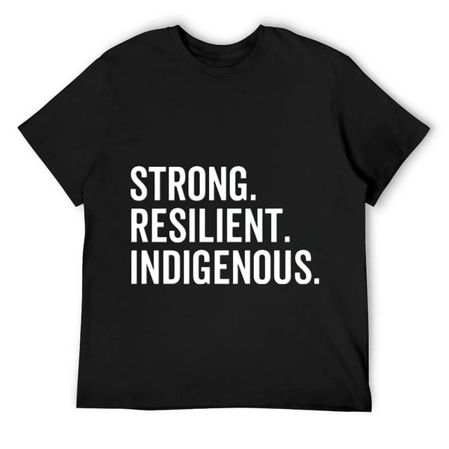 Strong Resilient Indigenous Peoples' Native Americans' Day T-Shirt ...