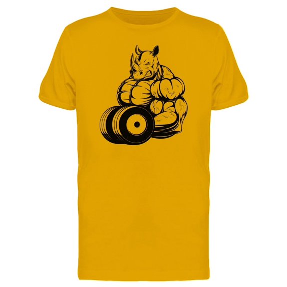 Strong Rhino Lifting Tee Men's -Image by Shutterstock