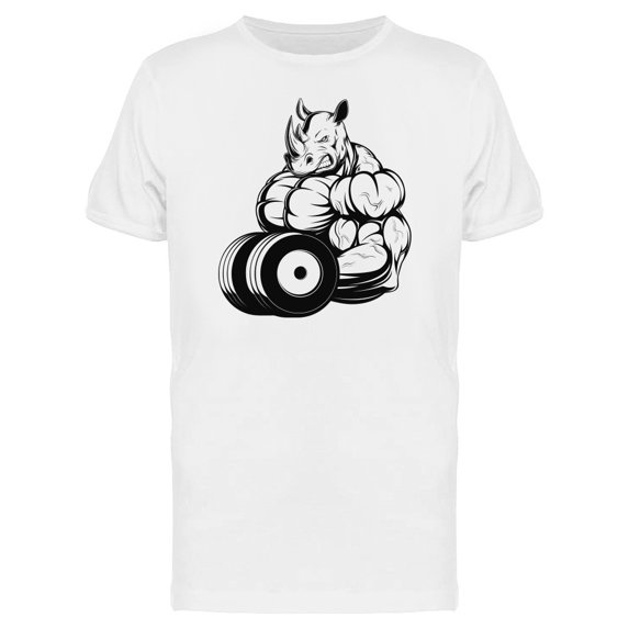 Strong Rhino Lifting Tee Men's -Image by Shutterstock