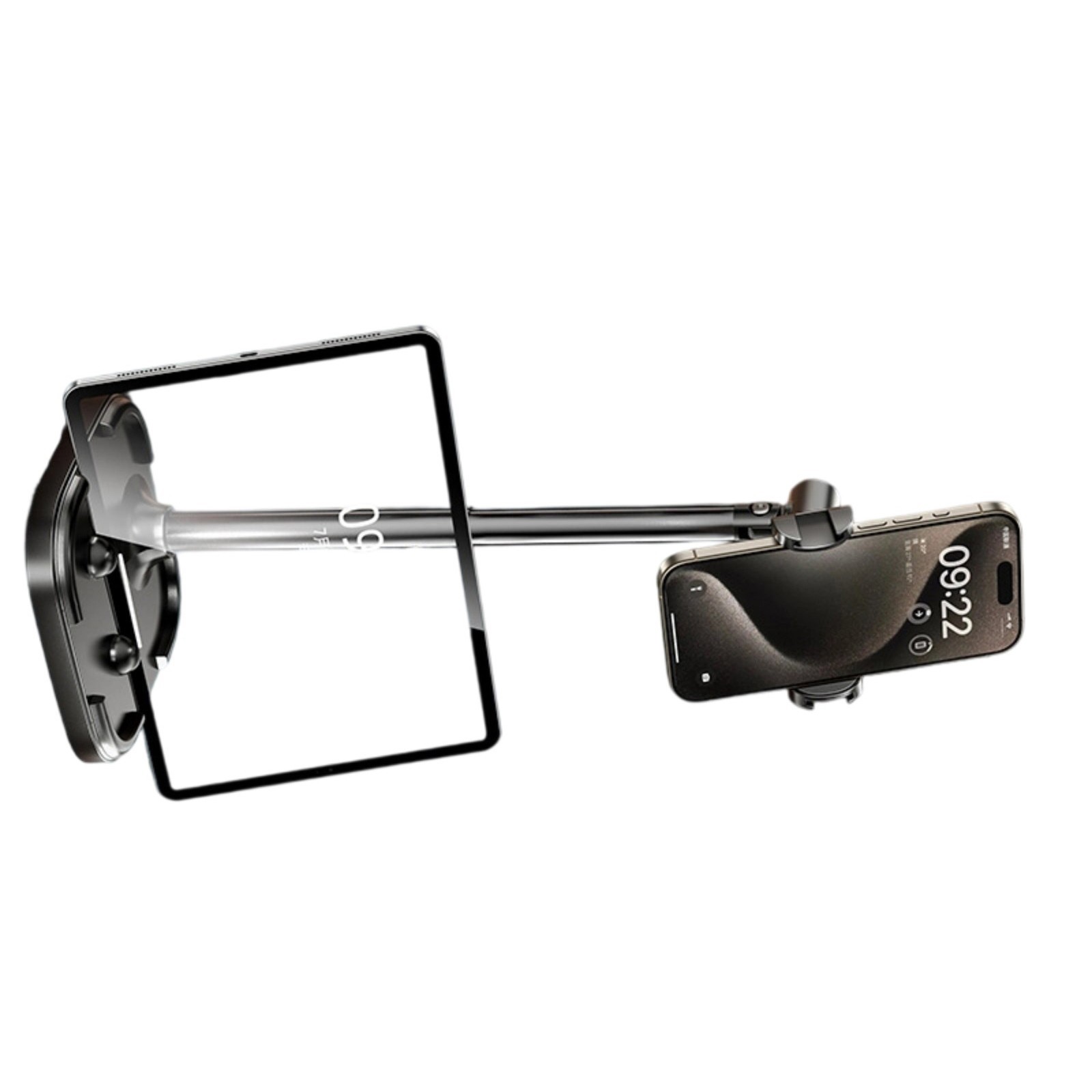 Strong Rotating Phone Mount Strong Aluminum Base Overhead Phones Stand ...