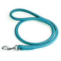 Strong Round Leather Lead Leash
